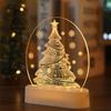 Christmas Night Light Holiday Arrangement Christmas Decoration 3D Lamp Room Table Lamp Led Decoration Light