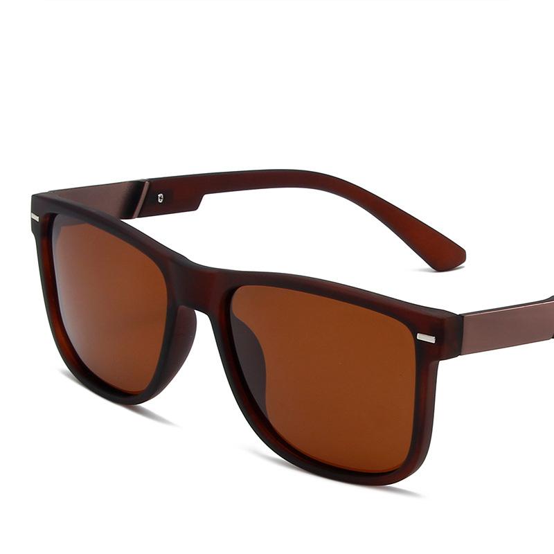 Square Sunglasses for Men Polarized UV400 Fashion Sunglass Sport Sun Glasses Driving Vintage Oversized Big UV Protection Shades