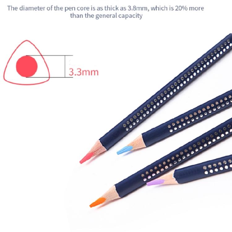 Watercolour Colouring Pencil Set with Brush Water-Soluble Coloured Pencils in Metal Case for Kid Adult Artist Coloring