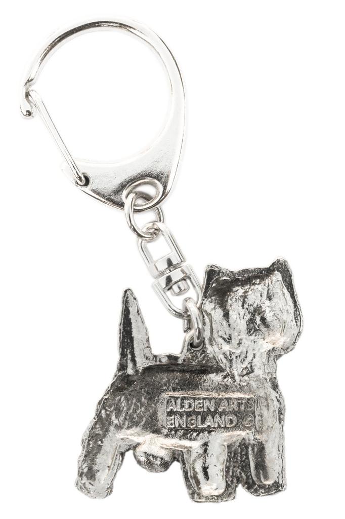 Коллекция брелоков для собак «Вест-хайленд-уайт-терьер», сделанная в Англии