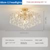 Light Luxury Crystal Chandelier, Grand Living Room Light, Creative Bedroom Lighting, Restaurant Lighting