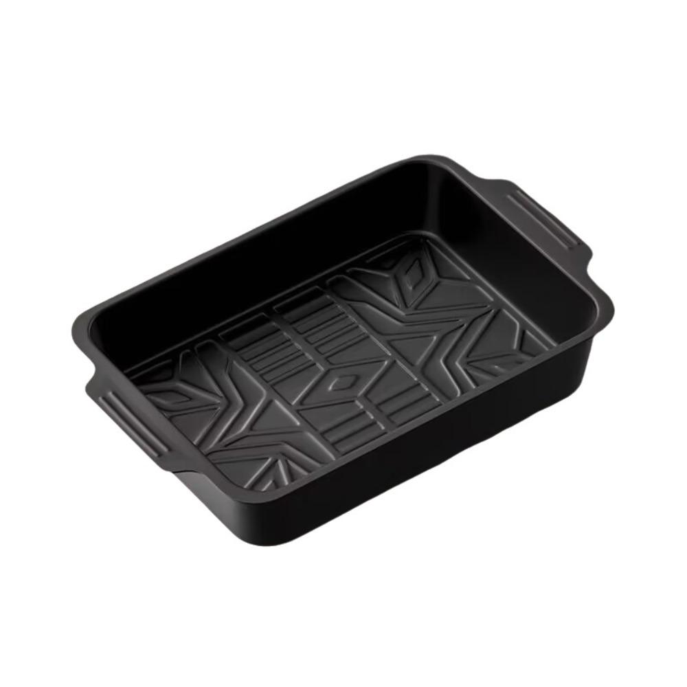 Carbon Steel Grilled Fish Dish Non Stick Pan Rectangular Baking Pan Seafood Tray Induction Cooker