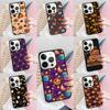 Эстетичный мягкий чехол для телефона на Хэллоуин для iPhone 17 Air 15 16e 14 13 Pro Max Coque 12 11 Pro Max PLUS