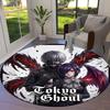 Ковер Tokyo Ghoul Круглый Ковер Ковер Для Гостиной Спальни Дивана Игровой Комнаты Декор Нескользящий Коврик Для Пола