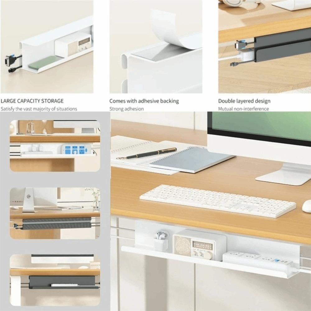 Flame Retardant Cable Management Tray No Trace Cable Organizer Wire Tray Cord Management