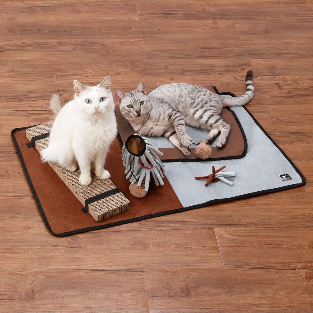 Petio Cat Toy Necoco Cat Play Mat That You Can Play with Indoors