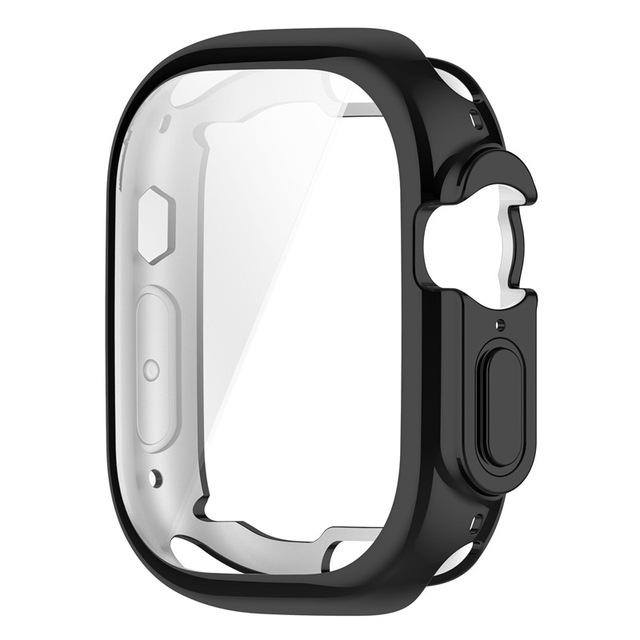 360 Полностью Мягкий Прозрачный Защитный Чехол для Apple Watch Ultra 49 мм TPU Защита Экрана Бампер для iWatch Series Ultra 2 49 мм Чехол