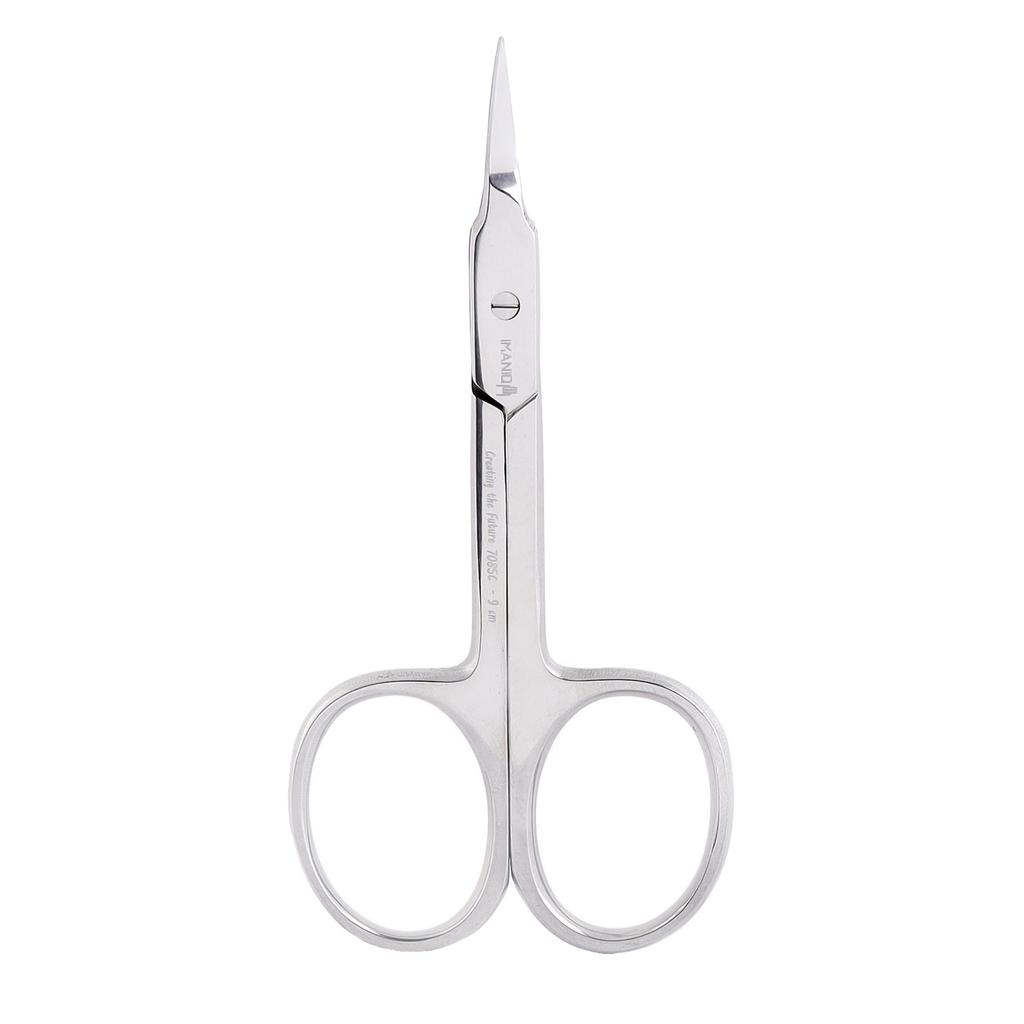 Nail Cuticle Scissors Straight Blades Cosmetic Manicure Pedicure Steel Spa Salon Silver