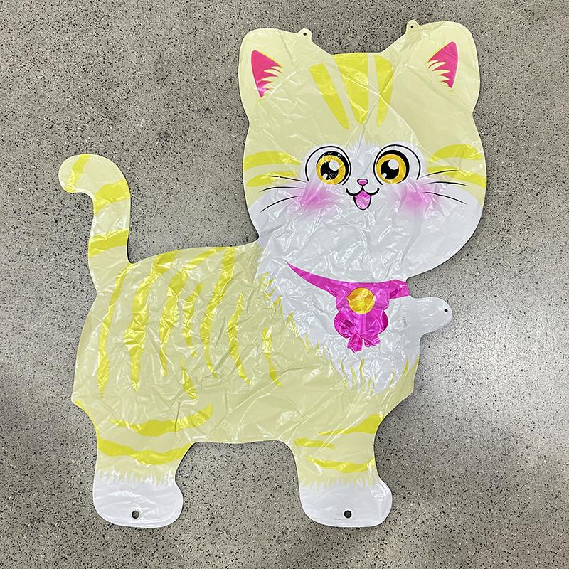 4D светящиеся фольгированные воздушные шары в виде слона на подставке с колесом для детского дня рождения, вечеринки в честь рождения ребенка.