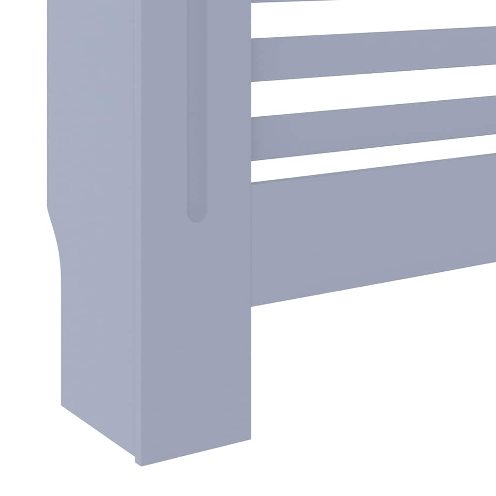 MDF Radiator Cover Gray 78 cm