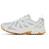 Nb 410 Series Retro Fabric Synthetic Leather Low Top Marathon Running Shoes Unisex Sneaker White MT410KF5