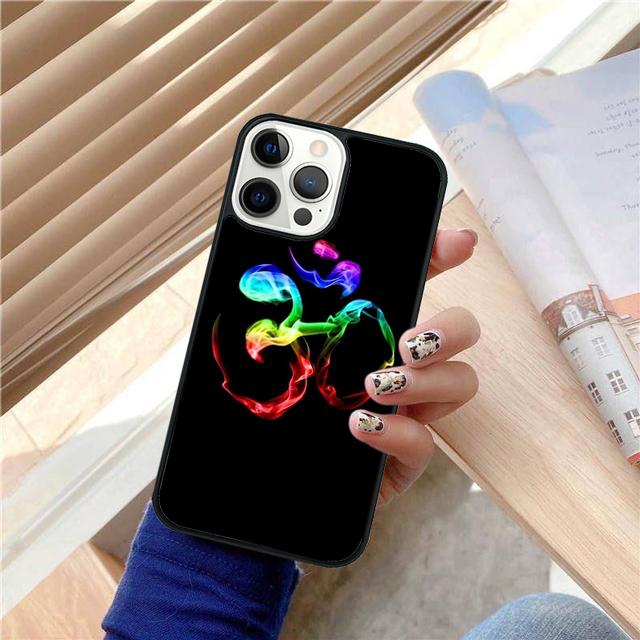 Символ Аум Ом Намасте Дзен Йога Чехол для телефона Для iPhone 17 Air 15 16 Pro Max 14 13 12 11 Pro Max Plus