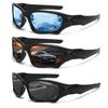 Steampunk Future Tech Men Polarized Eyeglasses Outdoor Sports Cycing Driving Sunglasses Tactics Camouflage Shades UV400 Eyewear