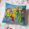 Geronimo Stilton Cushion Cover Premium Comfort Reversible Pillow Cove -Two in One Design for Any Room & Car Interior