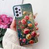 For Samsung Galaxy A52 A52s 5G Case SM-A526B SM-A528B Phone Cover Fashion Flower Soft Silicone Funda For Samsung A72 A 52 Bumper