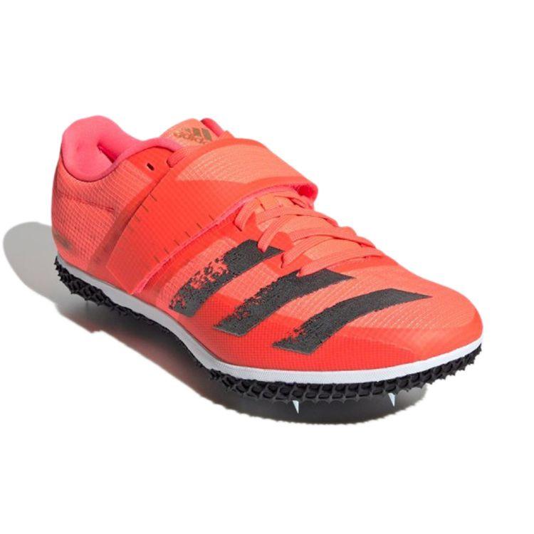 adidas Adizero HJ Профессиональные Нескользящие Прочные Посадка Низкие Беговые Кроссовки Мужские Кроссовки Оранжевые EG6169