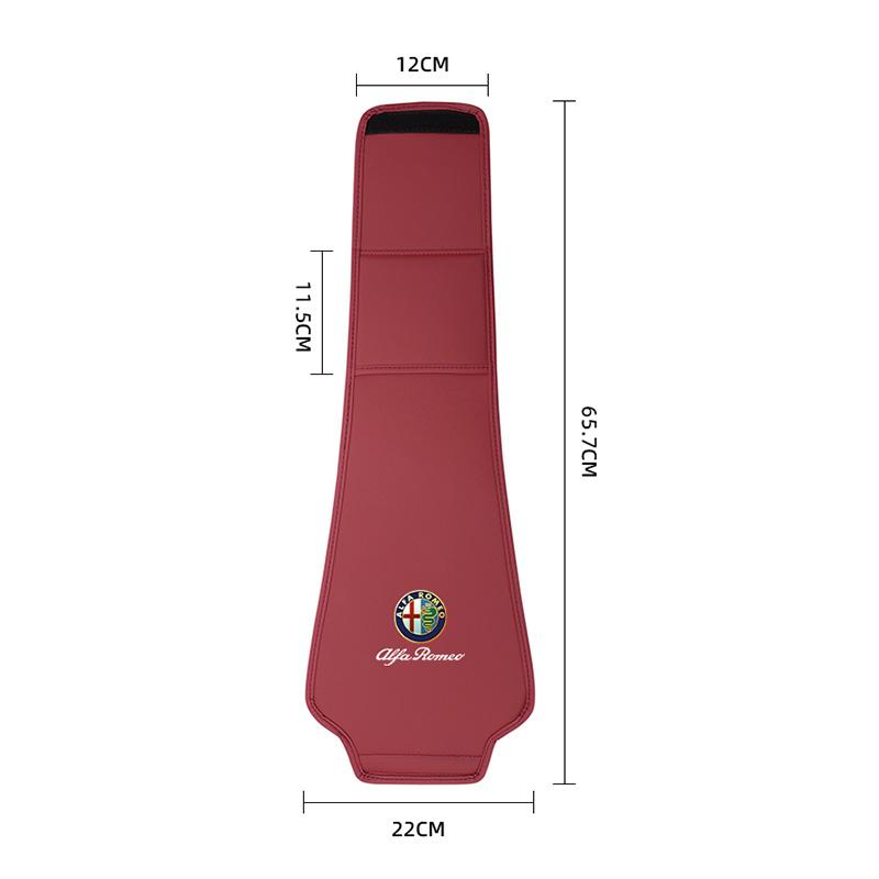 Leather Car Pillowcase Car Supplies Headrest Cover For Alfa Romeo 4C 159 Spider Giulia Giulietta 156 Anti Fouling Decoration Mat ofh853