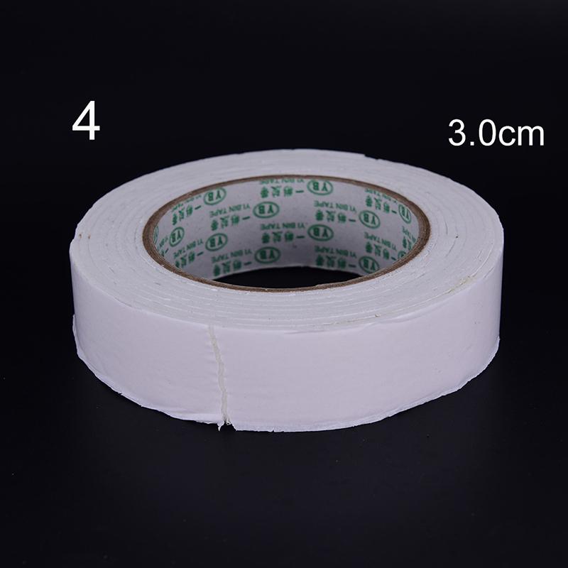 1Roll White Strong Double Sided Sticky Tape Foam Double Faced Adhesive Craft