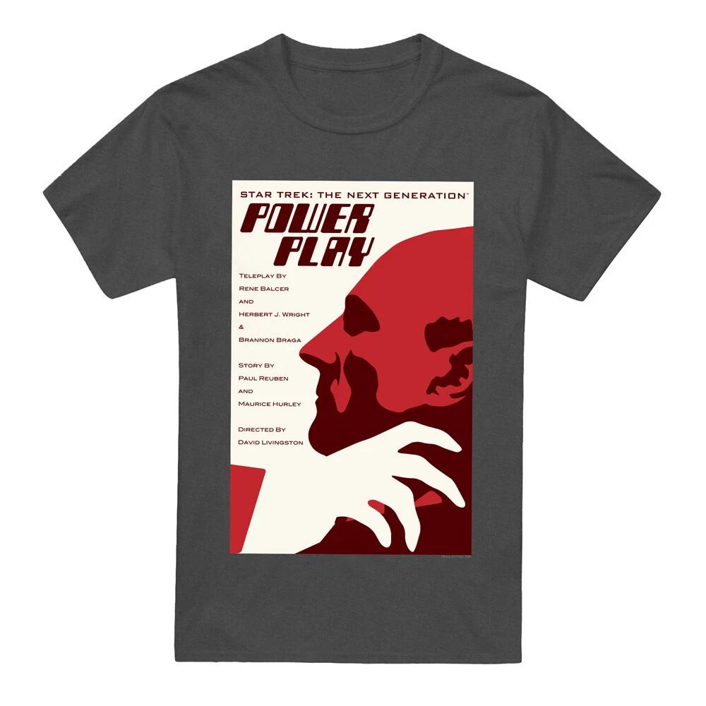 Футболка Star Trek TNG Сезон 5 Эпизод 15 S-3XL, Угольный