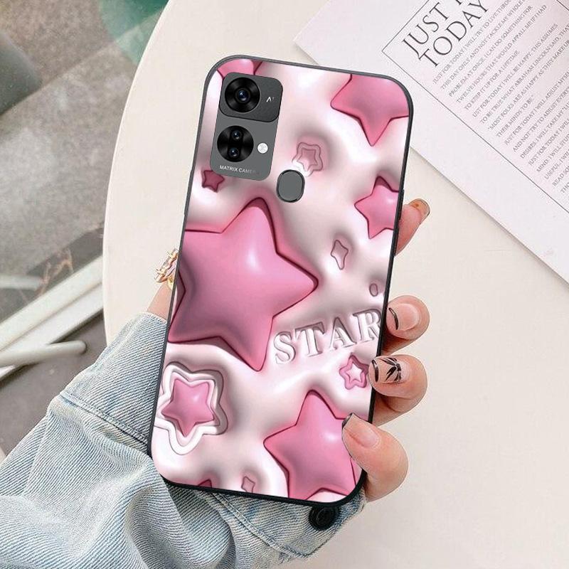 Чехол для Oukitel C51 Мягкий Силиконовый Задний Чехол Чехол-Крышка для Oukitel C51 OukitelC51 Для Oukitel C51 C21 Pro C31 Ударопрочная Задняя Крышка Телефона