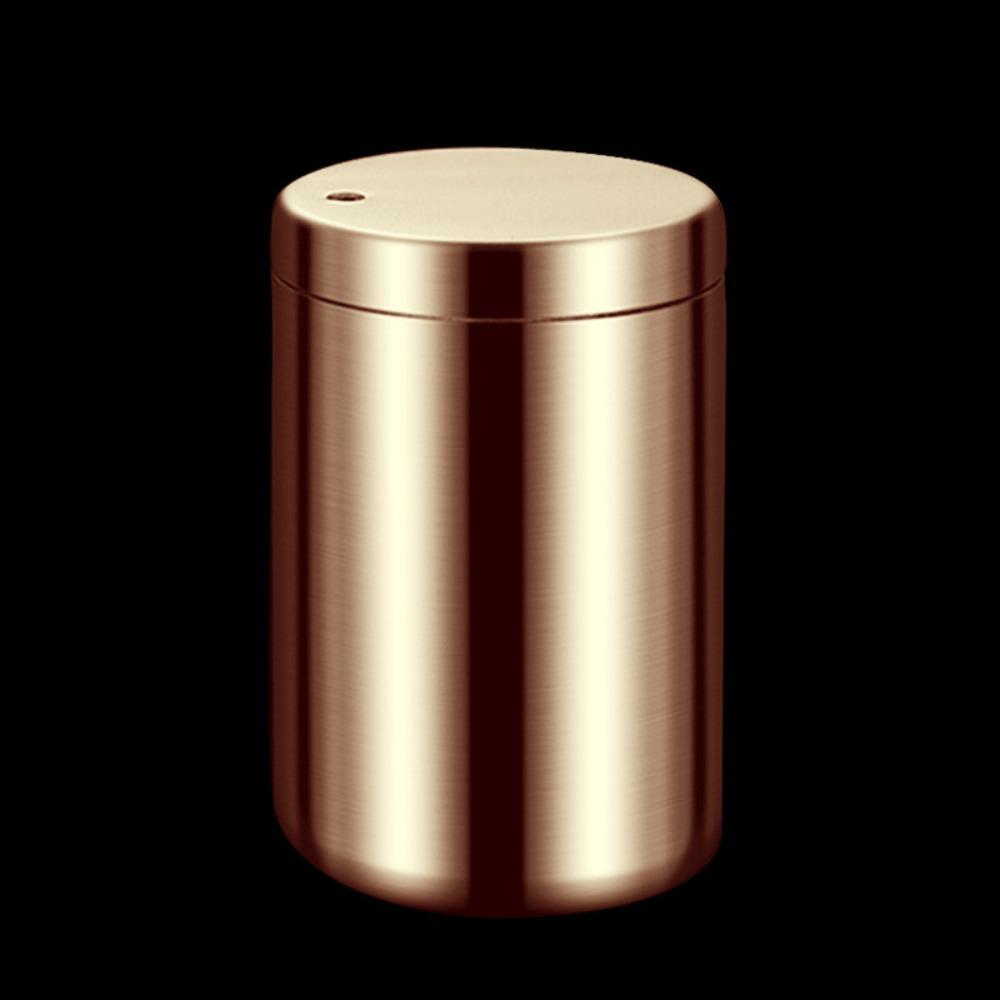 Круглая зубочистка из нержавеющей стали Ведерко для зубочисток Новый держатель для зубочисток для зубов Закуска