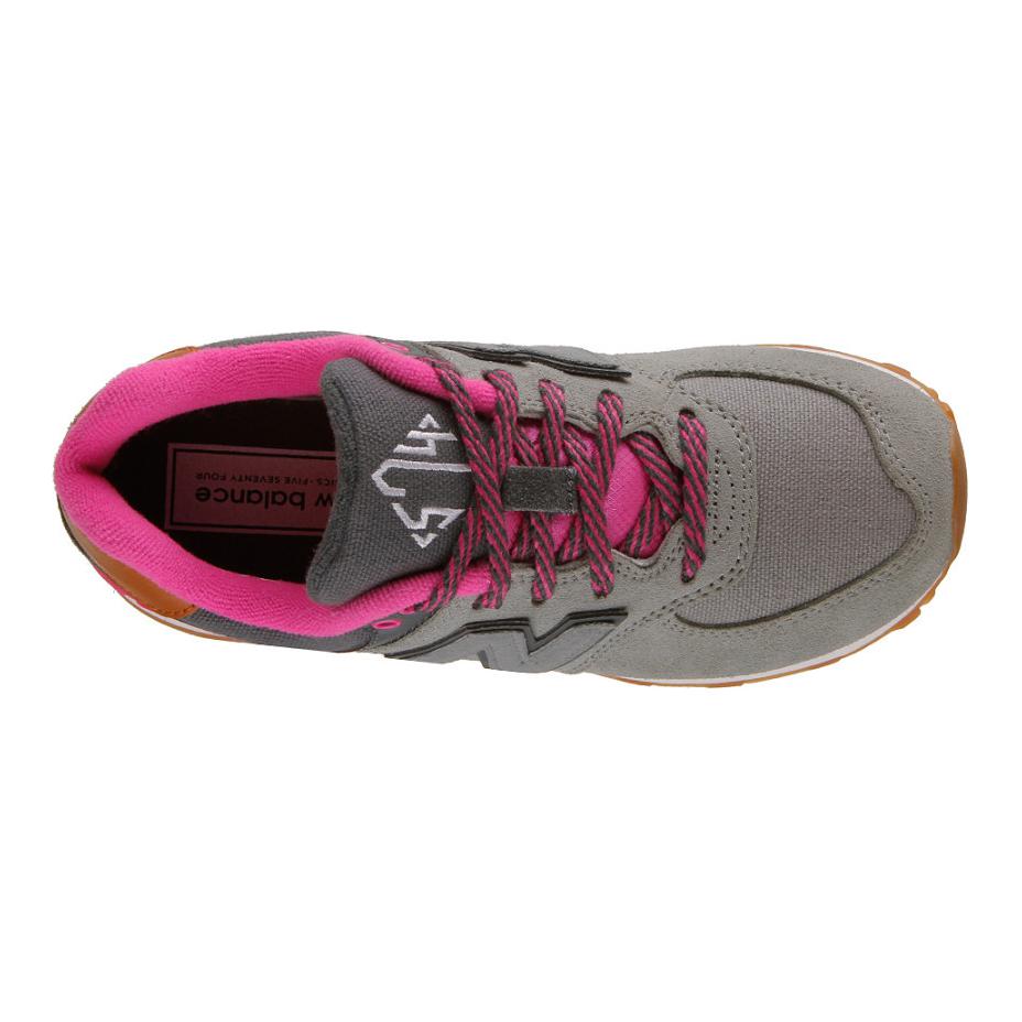 New Balance NB 574 Детская повседневная обувь Серая Черная Розовая Подростковая KL574NHG