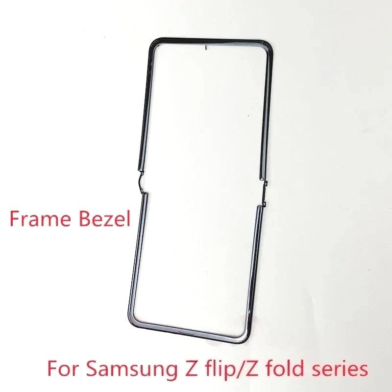 Для Samsung Galaxy Z Fold 1 2 3 4 5 Z Flip 1 2 3 4 5 6 Средняя рамка Bezel Замена F7000 F7070 F7110 F7210 F9000 F9160 F9260