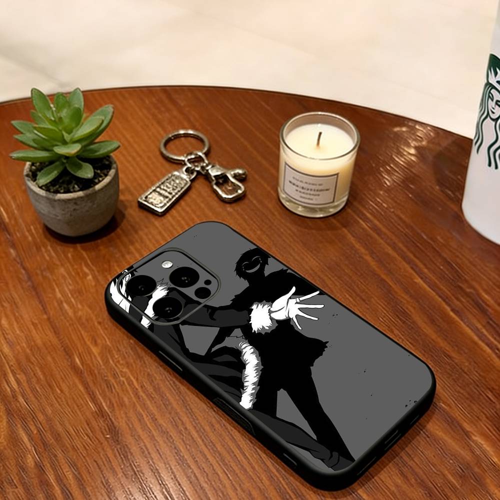 Durarara Phone Case For iPhone 17, 16,15,14,13,12,11 Plus,Pro Max, Others Soft Silicone Black Cover