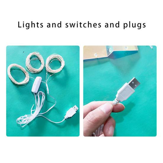 Украшения для рождественской елки с питанием от USB, светящийся снеговик, декоративный элемент, красочный светящийся рождественский