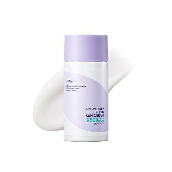 ISNTREE Солнцезащитный крем Onion Fresh Fluid 50 мл