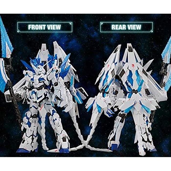 Bandai Spirits RG Perfectibility 1/144 Unicorn Gundam Real Grade (Metallic, Blue, Red, Silver)