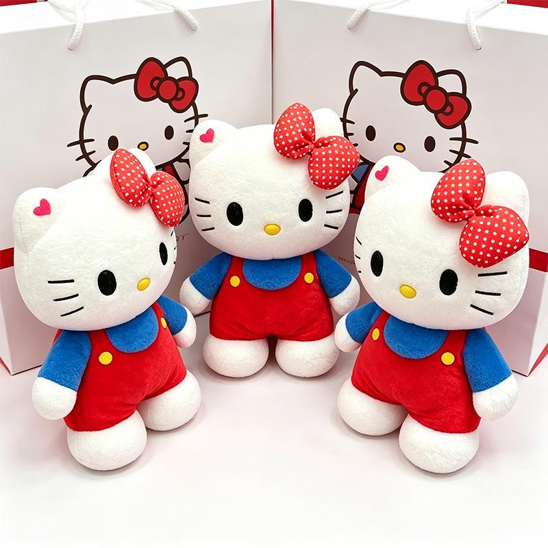 Плюшевая кукла Hello Kitty 'Цветение сакуры' - Милый подарок на день рождения и подушка для объятий для девочек