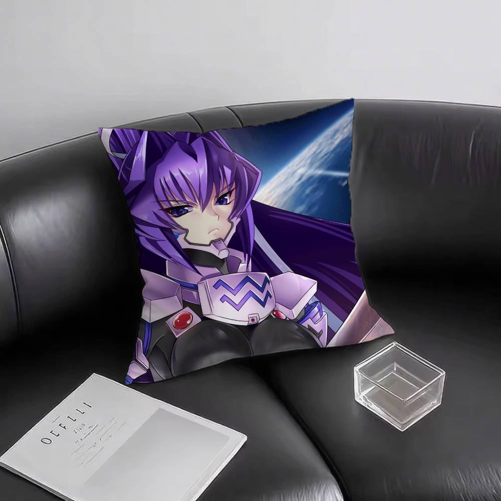 Классическое аниме Muv-Luv Alternative ЛЮБОВЬ Игра МИЛАЯ наволочка Модная квадратная наволочка Спальня Диван Комната Инс Декорация Досуг