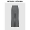 UR 2025 Spring Women's Elastic Drawstring Wide-Leg Pants