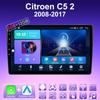 2 DIN Android Carplay автомобильное радио для Citroen C5 2 2008-2017 мультимедийный проигрыватель головное устройство стерео GPS навигация BT WIFI 2+32 ГБ