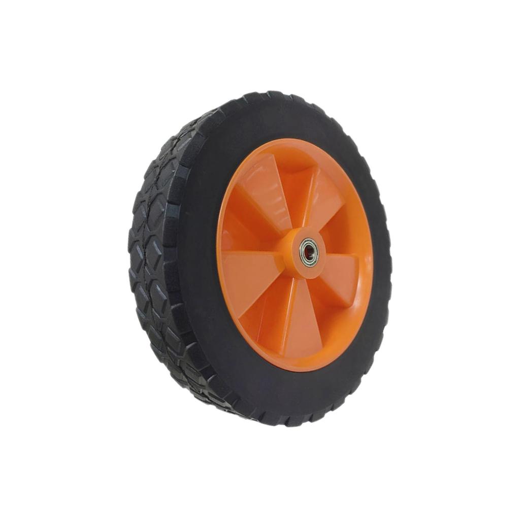 7-дюймовое складное колесо для тележки, с двойным подшипником, кронштейн тормоза для хозяйственной, кемпинговой ручной тележки