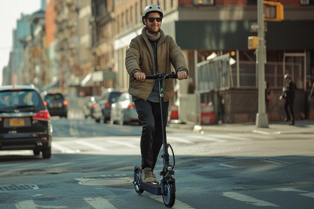 Электрический самокат isinwheel S9 Max, двигатель мощностью 500 Вт, аккумулятор 36 В, 10,4 Ач, 10-дюймовые шины, максимальная скорость 28,6 миль в час, запас хода 22 мили, передняя и задняя двойная подвеска