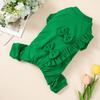Dog Holiday 4-Legged Bodysuit Soft Modal Long Pant Belly Coverage Sun Protection Breathable Pet Clothes