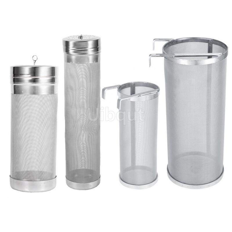 Small hole 300 Micron Rvs make wine beer Mesh Bier Filter Voor Zelfgemaakte Brew Thuis Koffie Droog Hopper Brew fine mesh coland