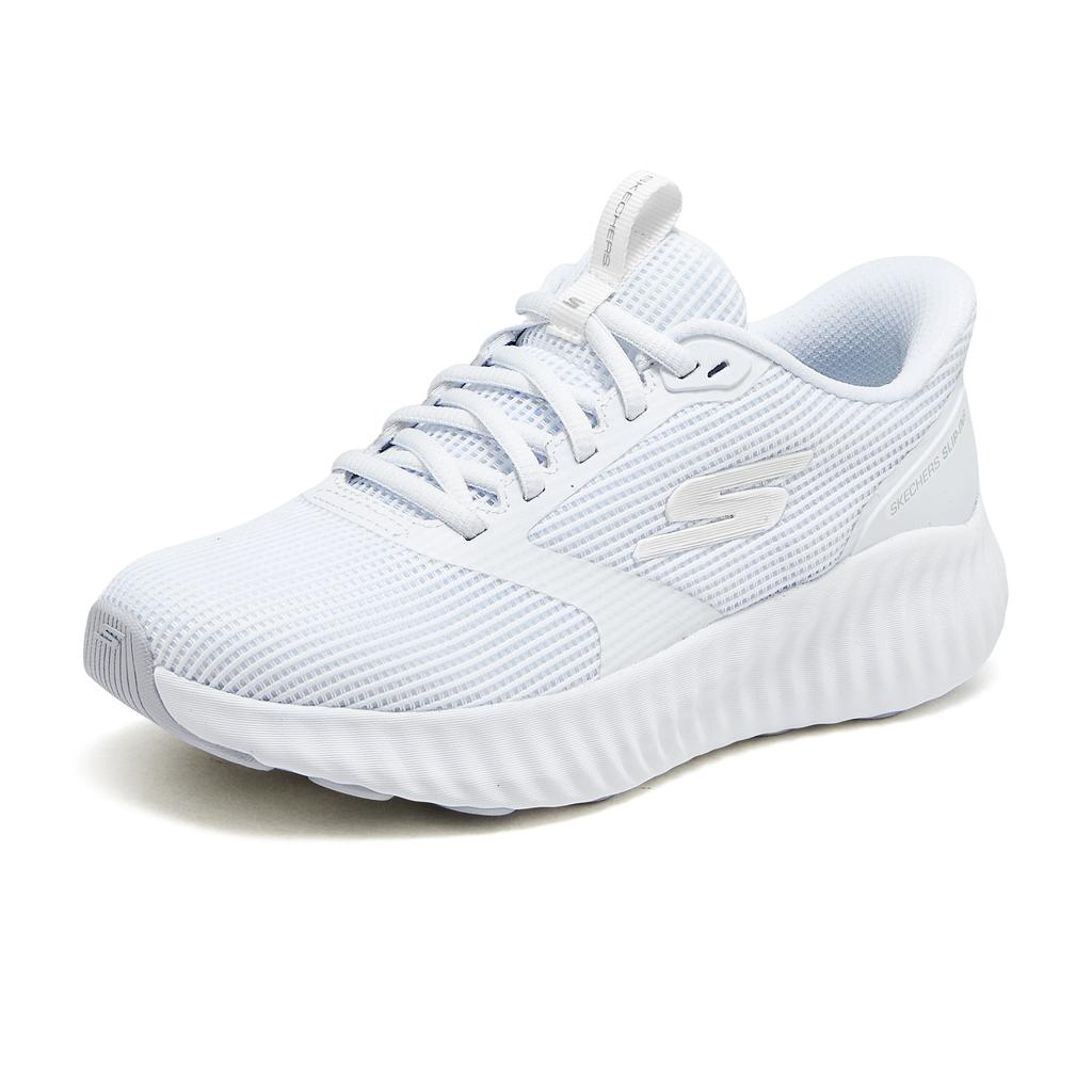 Skechers Go Series GOrun Now Stover Мягкие Удобные Низкие Повседневные Беговые Кроссовки Женская кроссовка Белый 129370-WSL