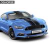 Наклейка на капот Ford Mustang с гоночными полосами