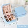 Jewelry Organizer Display Travel Jewelry Case Boxes Portable Jewelry Box Leather Storage Joyeros Organizador De Joyas KTY