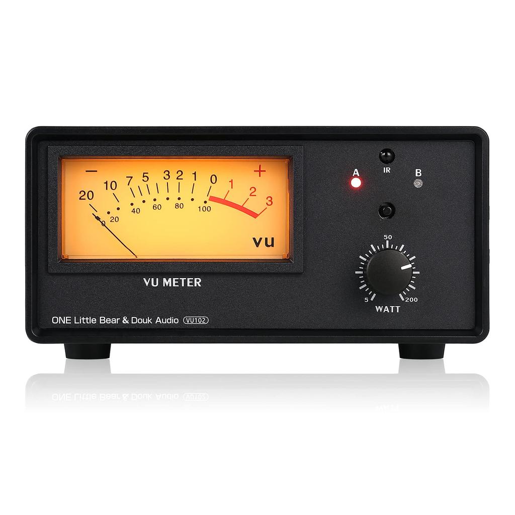 Nobsound 2-зонный селекторный блок с измерителем уровня звука Аудиокоммутатор с ИК-пультом дистанционного управления Усилитель/динамик