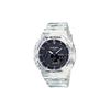 Casio Серия «Снежный камуфляж» Сменный ремешок Водонепроницаемые и ударопрочные Спортивные часы Кварцевый механизм Пластиковый ремешок Японские и GAE-2100GC-7APR