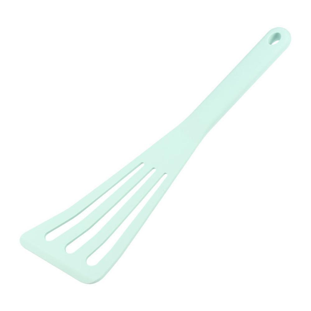 Silicone Inclined Leakage Shovel Heat Resistant Steak Spatula Fish Frying Spatula Non-stick Pan