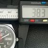VINTAGE REFURBISHED SEIKO 5 AUTOMATIC 6309A JAPAN MENS BLACK WATCH a442576-1