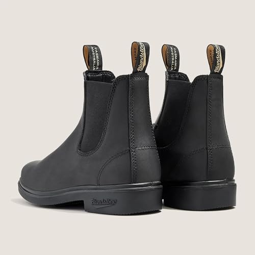 Ботинки челси Blundstone Unisex Dress Series 063 для мужчин и женщин, с широким клиновидным носком, мягкой подошвой и высококачественной кожей, черные, 9 шт., для мужчин из США