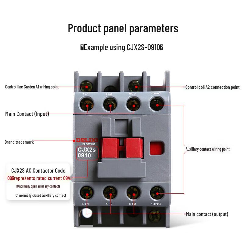 DELIXI CJX2s Series AC Contactor