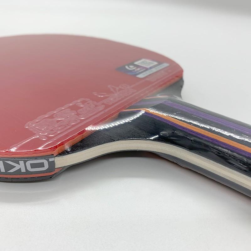 LOKI Carbon Table Tennis Racket Beginners Adults Unisex Training Competition Use Single Paddle
