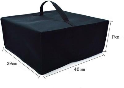 Чехол Amerbtech для принтера Epson EW-452A EW-456A - Защитный чехол, Пылезащитный чехол, Нейлоновая ткань, Пылезащитный, Водонепроницаемый, 40 см x 39 см x 17 см (черный)